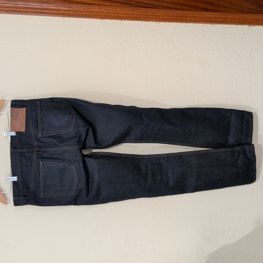 Naked & Famous Weird Guy Wool Blend Moss Selvedge - Picture 5 of 12